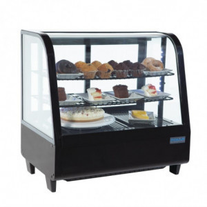 Vetrina refrigerata da banco nera 100 L - Polar - Fourniresto