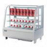 Vitrine Réfrigérée de Comptoir Blanche - 2 Etagères - 100 L - Polar