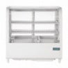 Vetrina Refrigerata da Banco Bianca - 2 Ripiani - 100 L - Polar