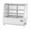 Vetrina Refrigerata da Banco Bianca - 2 Ripiani - 100 L - Polar