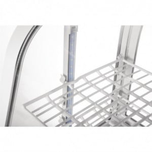Vetrina Refrigerata da Banco Bianca - 2 Ripiani - 100 L - Polar