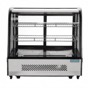 Vetrina refrigerata da banco nera 120 L - Polar - Fourniresto