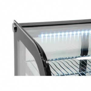 Vetrina Refrigerata da Banco Nera - 120 L - Polar