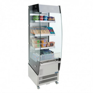 Vetrina Positiva Self-Service in Acciaio Inox 220 L - Polar - Fourniresto