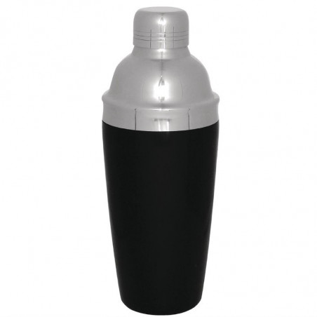 Shaker per cocktail 3 pezzi nero 700 ml - Olympia - Fourniresto