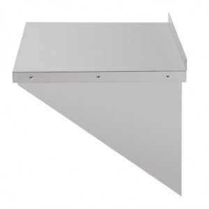 Stainless Steel Shelf For Microwave 560 X 460 Mm - Vogue - Fourniresto