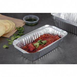 Large Rectangular Aluminum Tray - Set of 500 - Fiesta - Fourniresto