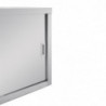 Stainless Steel Wall Cupboard 900 X 300 mm - Vogue - Fourniresto