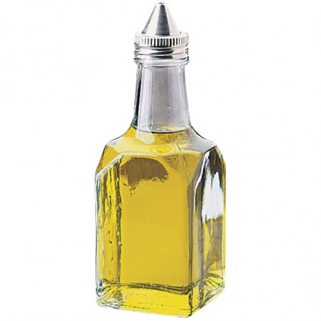 Bottiglia d'olio o aceto con coperchio 142 ml Ø 53 mm - Olympia - Fourniresto