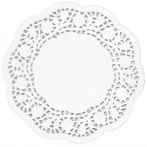 Napperon Rond En Papier Ø 100 Mm - Lot De 250 - Fiesta - Fourniresto