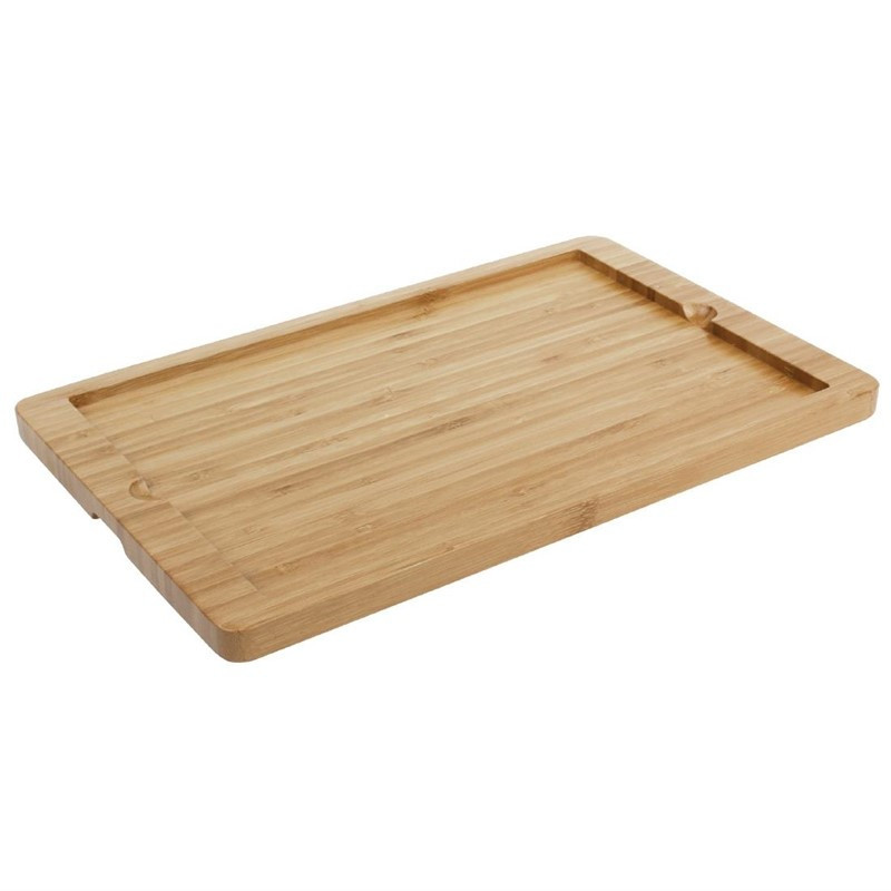 Piastra di supporto in legno per piatto in ardesia 330 x 210 mm - Olympia - Fourniresto