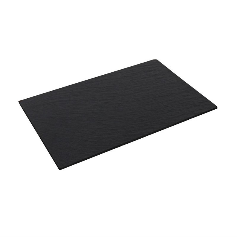 Piatto in ardesia per vassoio 280 x 100 mm - Set da 2 - Olympia - Fourniresto