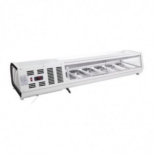 Vetrina Refrigerata per Tapas 6 x GN 1/3 - Polar