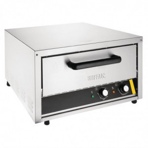 Forno per Pizza 45 cm con Pietra - 2000 W - Buffalo