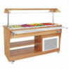 Buffet Refrigerato Centrale 4 GN 1/1 - Polar - Fourniresto