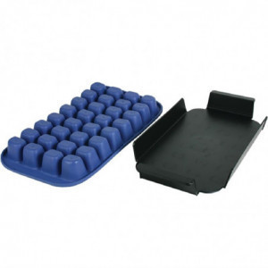 Bacinella per ghiaccio in silicone 32 cubetti - FourniResto - Fourniresto