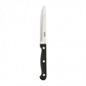 Coltello da bistecca arrotondato nero - Lotto di 12 - Olympia - Fourniresto