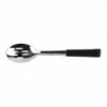 Perforated Serving Spoon Black Handle Stainless Steel 340 mm - Vogue - Fourniresto