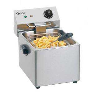 Friggitrice professionale elettrica SNACK III da 8 L per ristorante