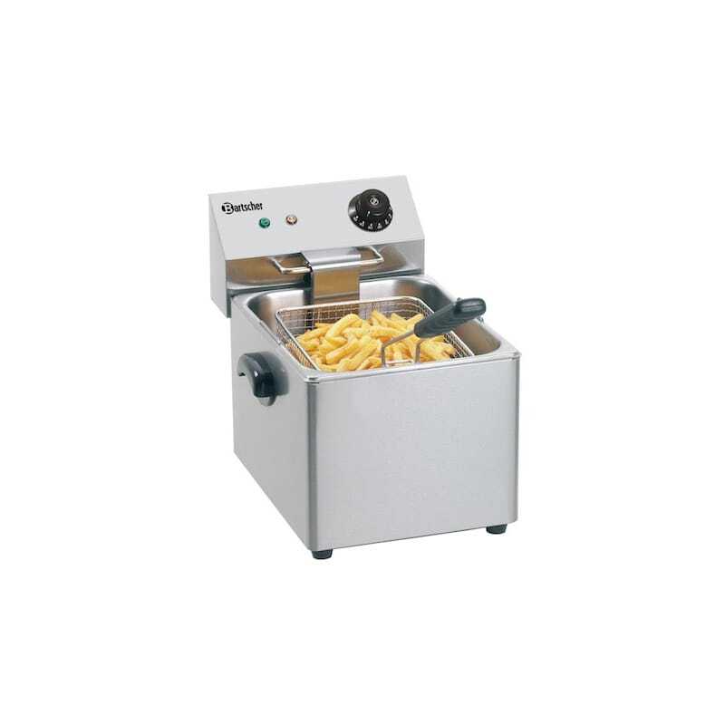 Friggitrice professionale elettrica SNACK III da 8 L per ristorante