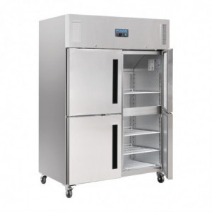 Frigo Positivo a 2 Ante GN 2/1 Serie G 1200 L - Polar - Fourniresto