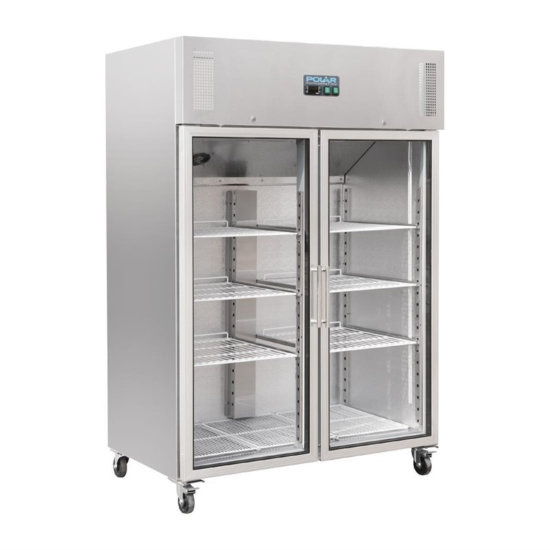 Vetrina refrigerata positiva GN 2/1 serie G 600 L - Polar - Fourniresto