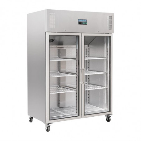 Vetrina refrigerata positiva GN 2/1 serie G 600 L - Polar - Fourniresto