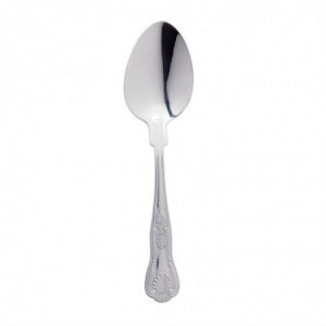 Dessert Spoon Kings In Stainless Steel - Set of 12 - Olympia - Fourniresto