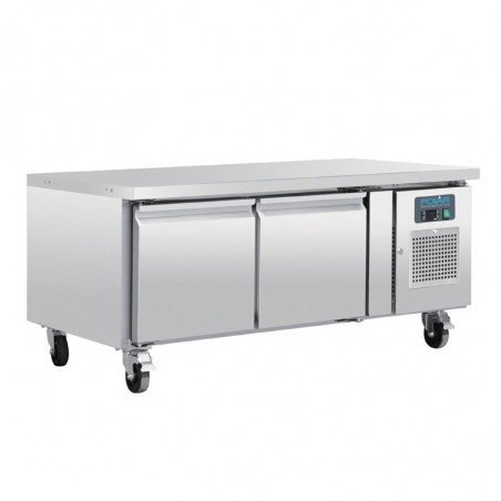 Sottobase Refrigerato Positivo GN 1/1 Serie U 2 porte 214L - Polar - Fourniresto