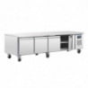 Sottobase Refrigerato Positivo GN 1/1 Serie U 4 porte 420L - Polar - Fourniresto