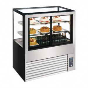 Vetrina Servizio Posteriore Refrigerata Serie U 900mm - Polar - Fourniresto