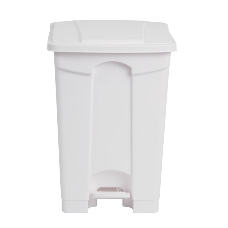 Cestino per la cucina con pedale bianco 45L - Jantex - Fourniresto