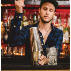 Shaker da cocktail in acciaio inox 2 pezzi Mezclar e Boston Beaumont - FourniResto - Fourniresto