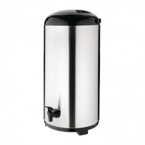 Distributore di Bevande in Acciaio Inox - 14L - Olympia