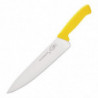 Coltello da cucina professionale Dynamic Haccp giallo 255mm - Dick - Fourniresto