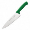 Coltello da cucina professionale Dynamic HACCP verde - 215mm - Dick