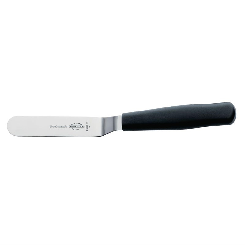 Bent Stainless Steel Spatula 100mm - Dick - Fourniresto