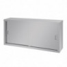 Vogue 1200mm Stainless Steel Wall Cupboard - Optimized Hygiene and Space