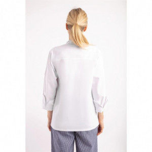 Veste De Cuisine Mixte Chicago Manches Longues Blanche Taille L - Whites Chefs Clothing - Fourniresto