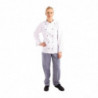 Giacca da cucina unisex Chicago a maniche lunghe bianca taglia M - Whites Chefs Clothing - Fourniresto