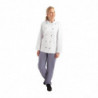 Giacca da cucina unisex Chicago a maniche lunghe bianca taglia M - Whites Chefs Clothing - Fourniresto