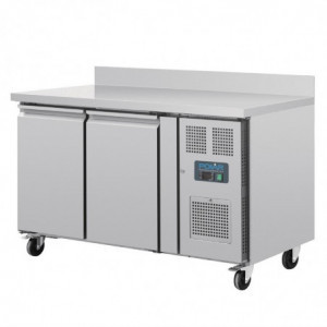 Tavolo Refrigerato 2 Ante Con Schienale - 282 L - Polar - Fourniresto