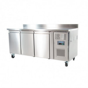 Tavolo refrigerato con schienale 3 ante - 417 L - Polar - Fourniresto