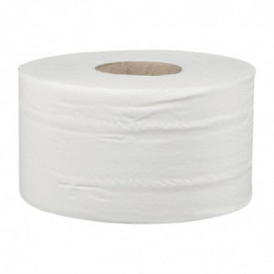 Rouleaux de Papier Toilette 2 Plis Mini Jumbo 150m - Lot de 12 - Jantex