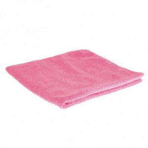 Panni in microfibra rosa - Set da 5 - Jantex