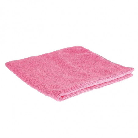 Panni in microfibra rosa - Set da 5 - Jantex