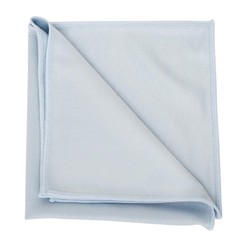 Microfiber Glass Cloths - W 400 x D 400 mm - Jantex