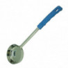 Mestolo Pieno in Acciaio Inox Blu - 237ml - FourniResto