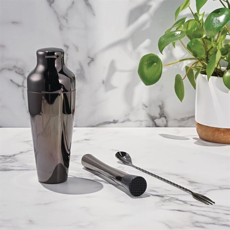 Pilone Inox con Punta in Silicone Grigio Titanio Ø 34 mm - Olympia - Fourniresto