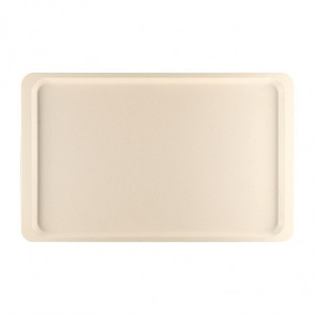 Vassoio da servizio in poliestere GN1/1 530x325mm beige - Roltex - Fourniresto